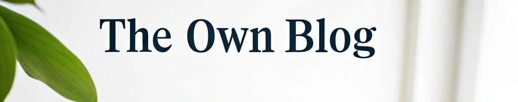 The Own Blog