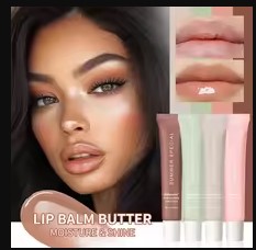 Lip Balm Set Lip Gross 4 Pack 1Kit Deep Moisturizing Lip Glaze Smoothing Color.